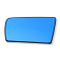 Aftermarket replacement for DIY automotive mirror glass